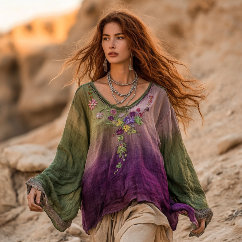 Timeless Vintage Style Blouse
