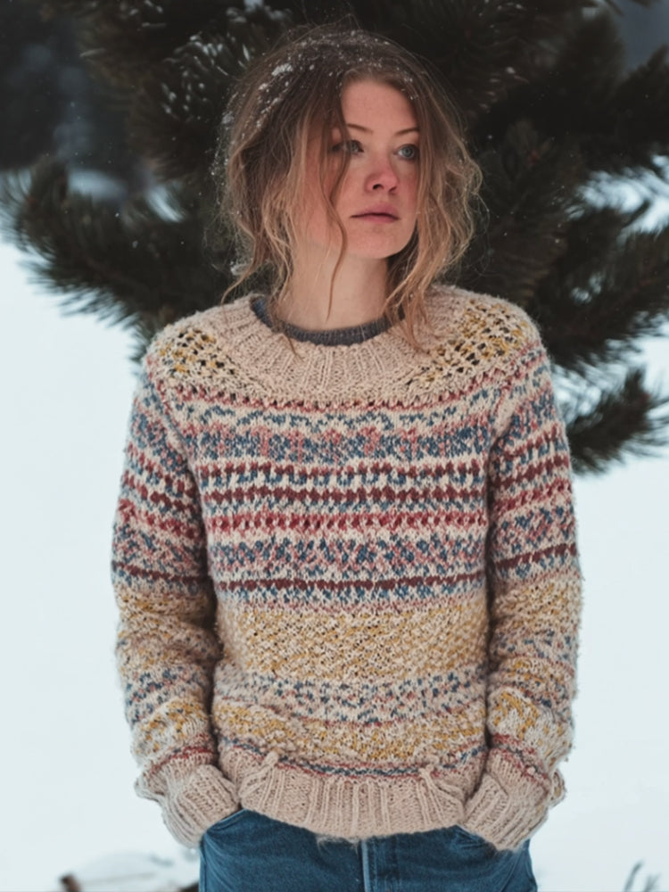 Timeless Vintage Style Jumper