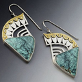 Nebula Earrings in Silver