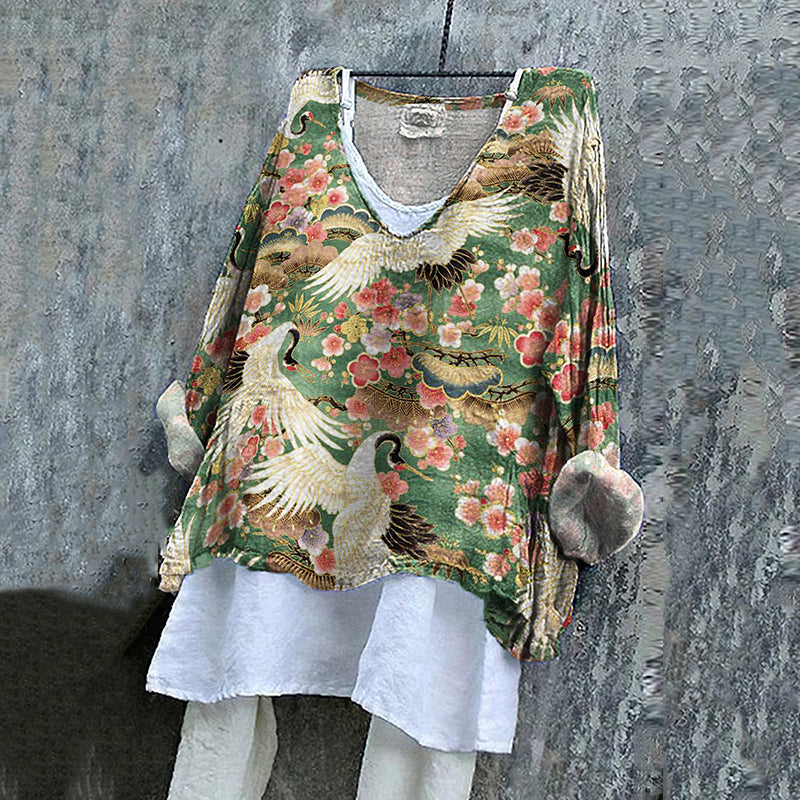 Timeless Vintage Style Blouse
