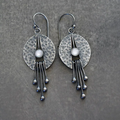 Moonstone Jellyfish Earrings
