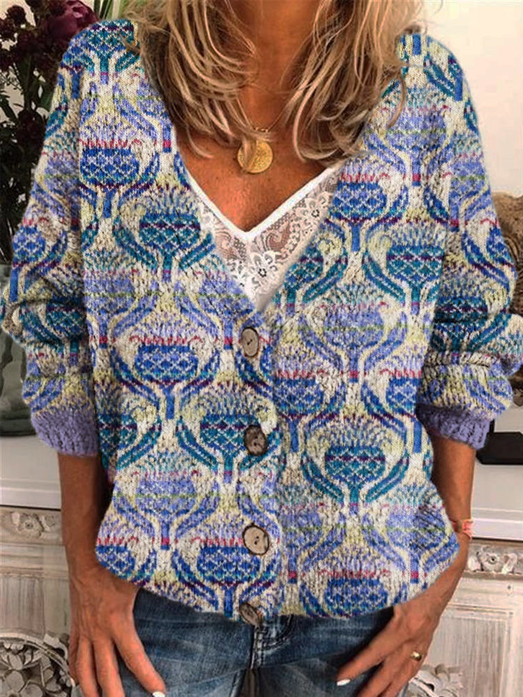 Timeless Vintage Style Cardigan