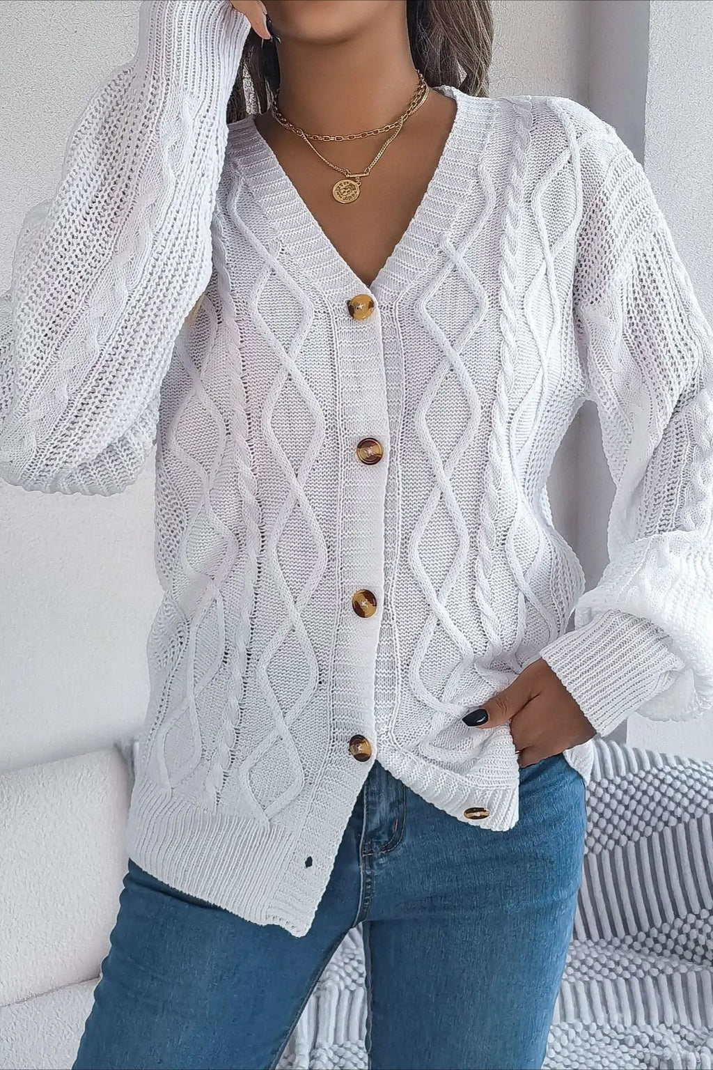 Timeless Vintage Style Cardigan