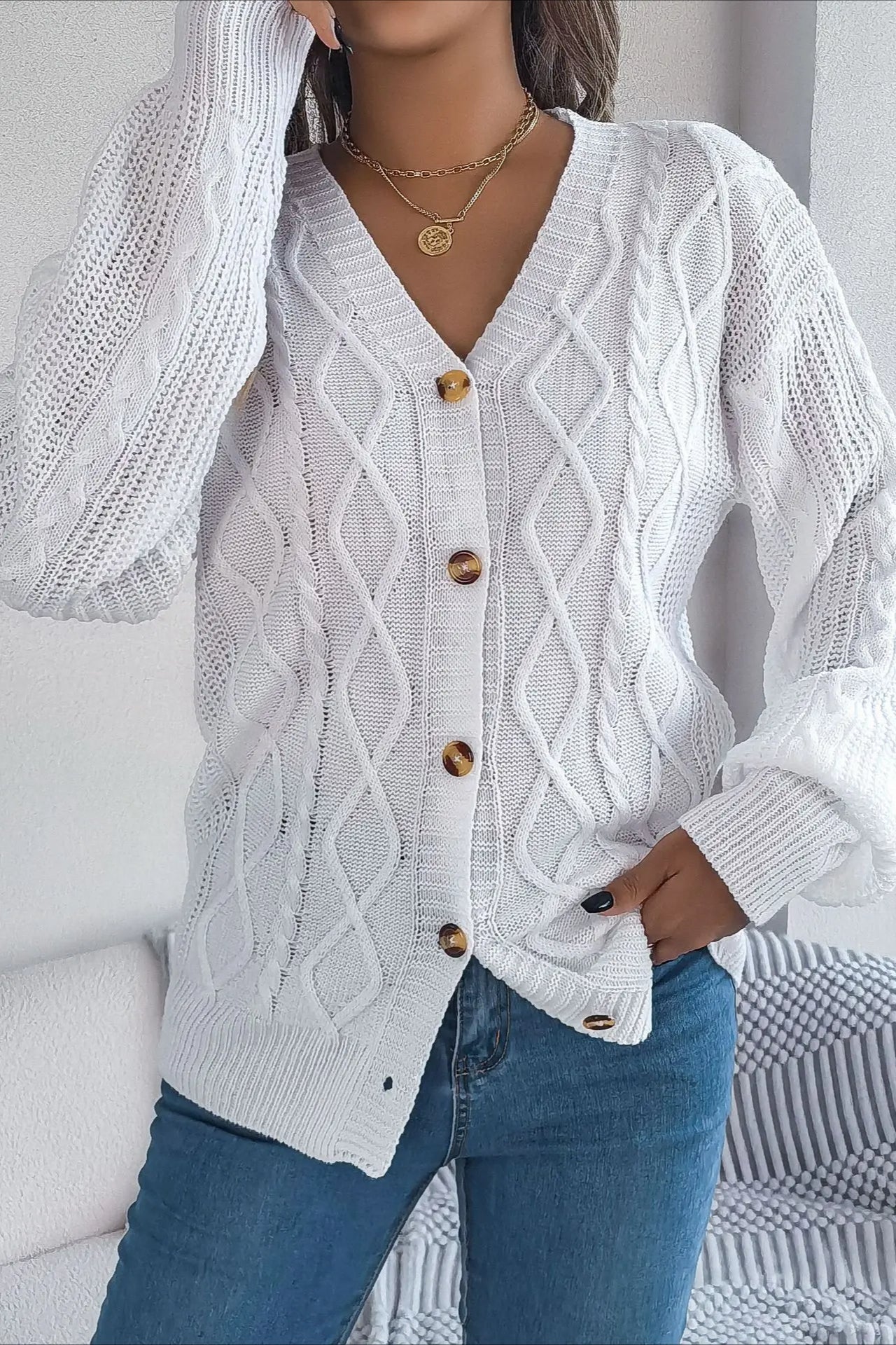 Timeless Vintage Style Cardigan