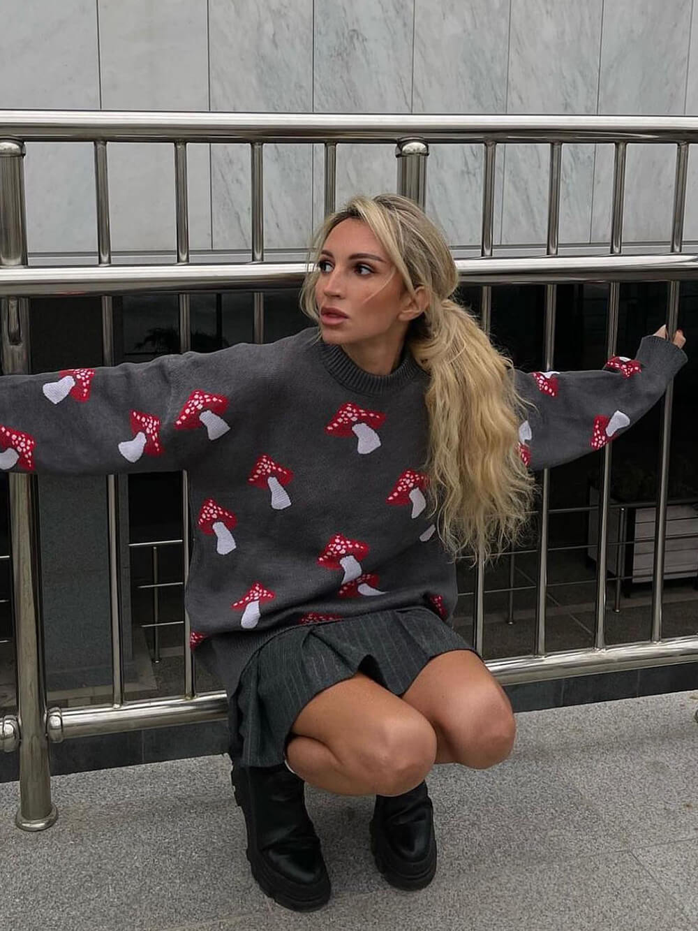Gracefully Designed Sweater