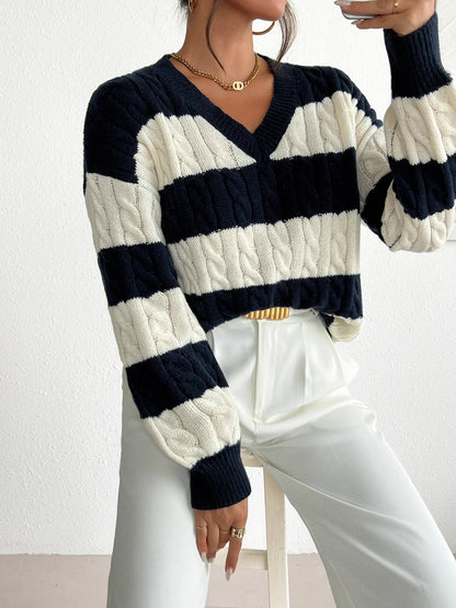 LM | Striped knitted sweater