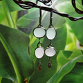 Moonstone Dangling Earrings