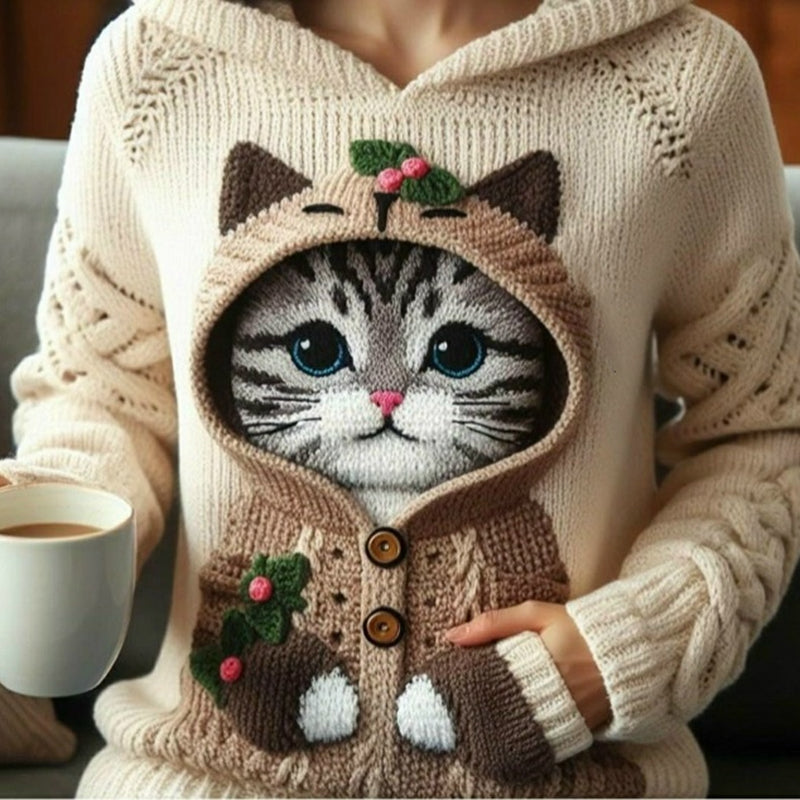 Timeless Vintage Style Jumper