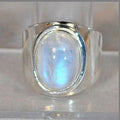 White Crystal Ring