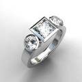 Silver Zirconia Ring