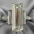 Grey Glass Ring