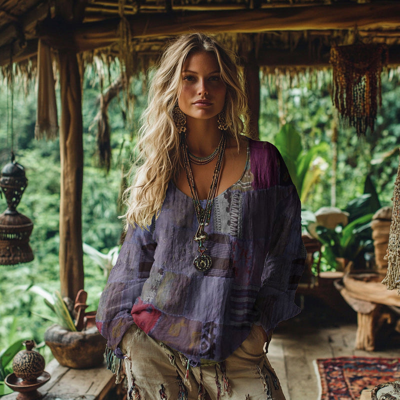 Timeless Vintage Style Blouse