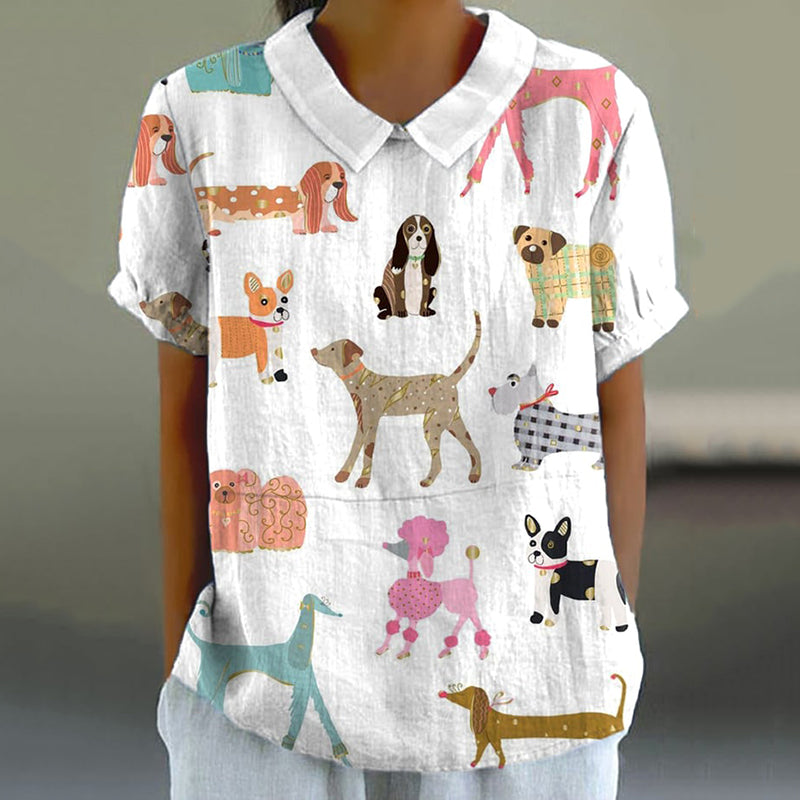 Timeless Vintage Style Blouse