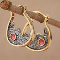 Red Mountain Peak Earrings