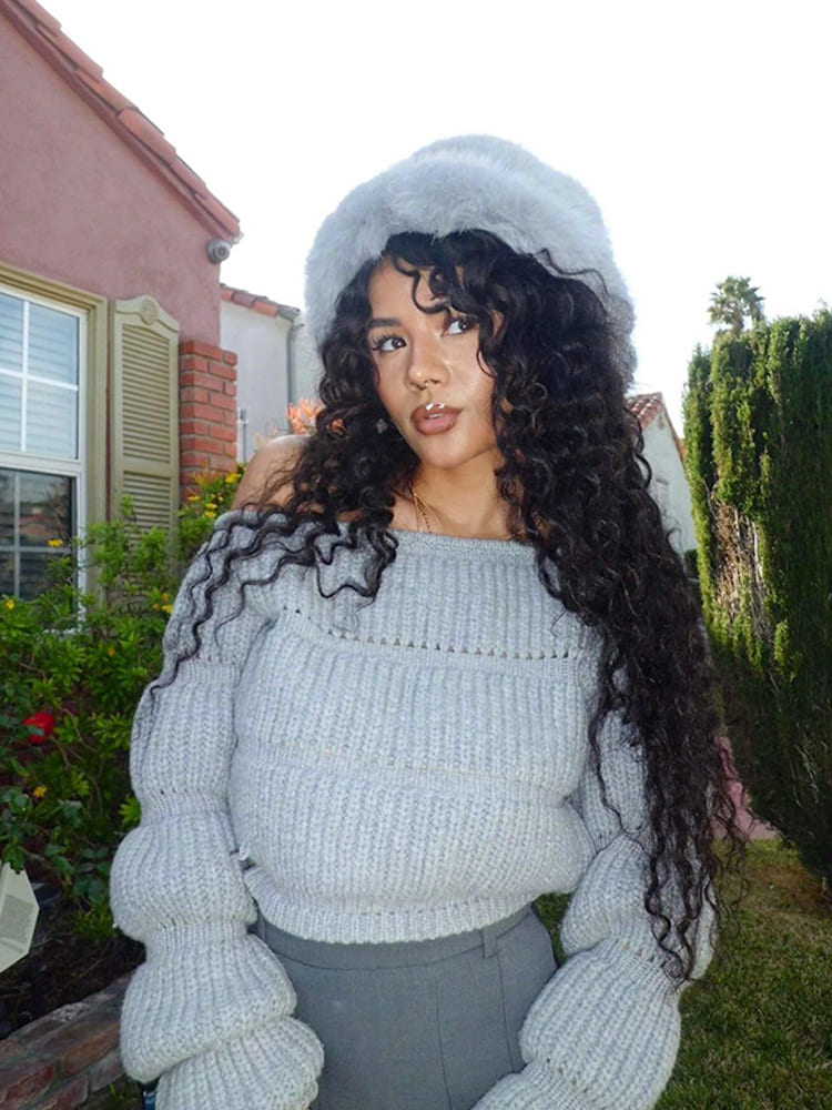 Gracefully Designed Sweater