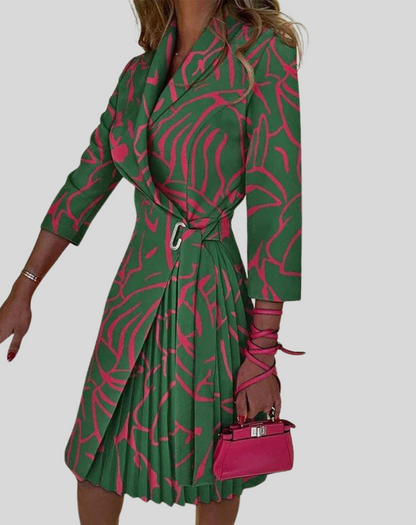 LM | Stylish chic blazer dress