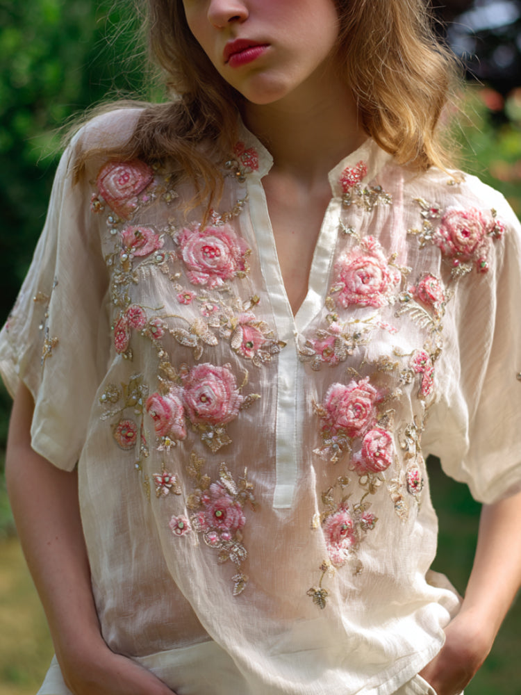 Timeless Vintage Style Top