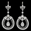 Crystal Dangling Earrings