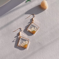Sunflower Crystal Earrings