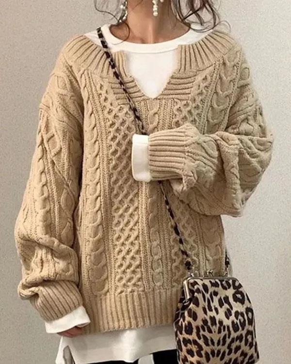 Classic Designed Sweater