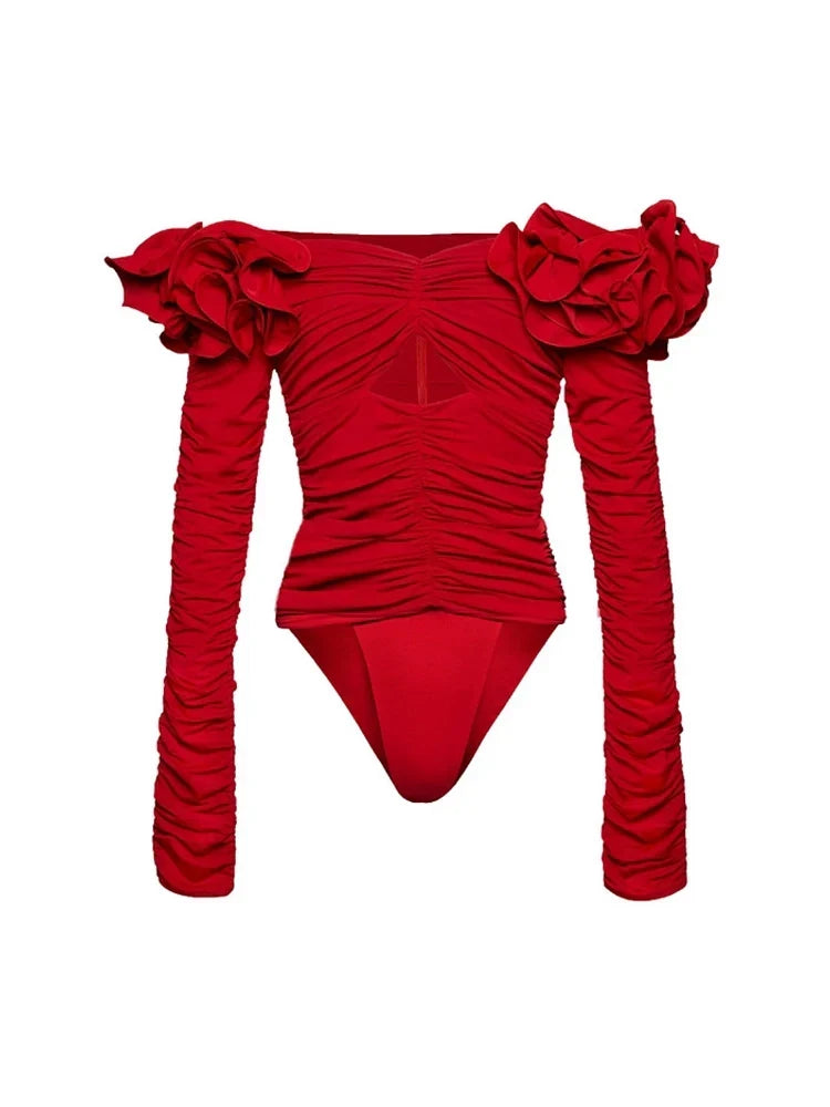Long-Sleeved Swimsuit