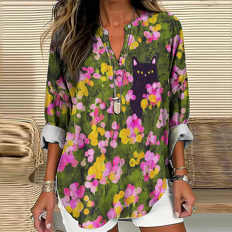 Timeless Vintage Style Blouse