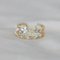 Flower Gold Ring