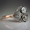 Zirconia Rose Gold Ring
