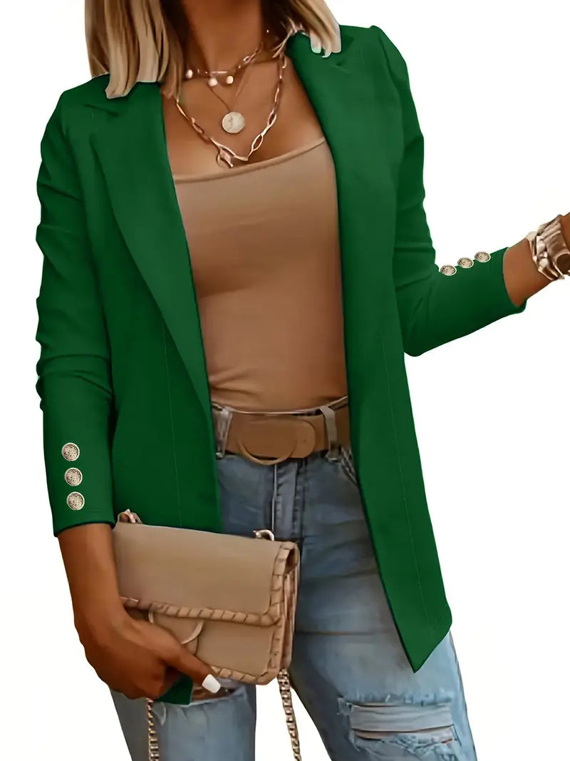 LM | elegant long-sleeved blazer for spring