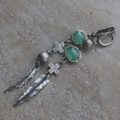 Dangling Silver Earrings