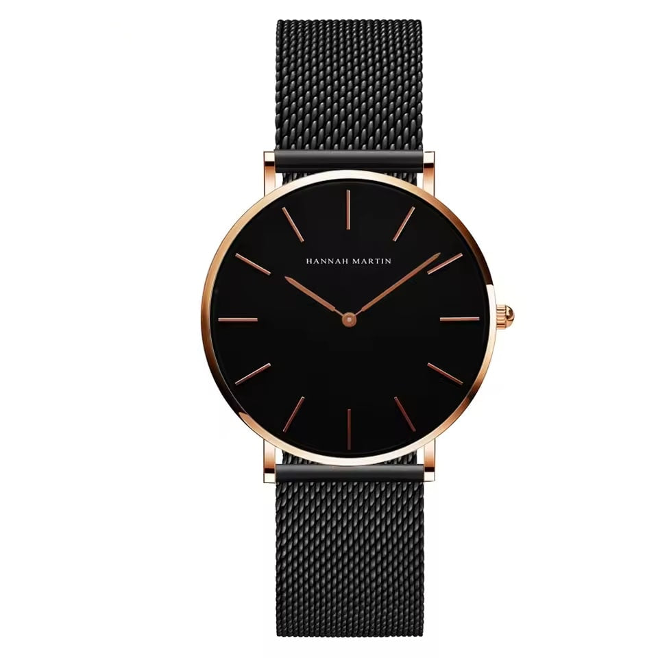 Black with Gold
