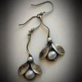Silver Pearl Earrings