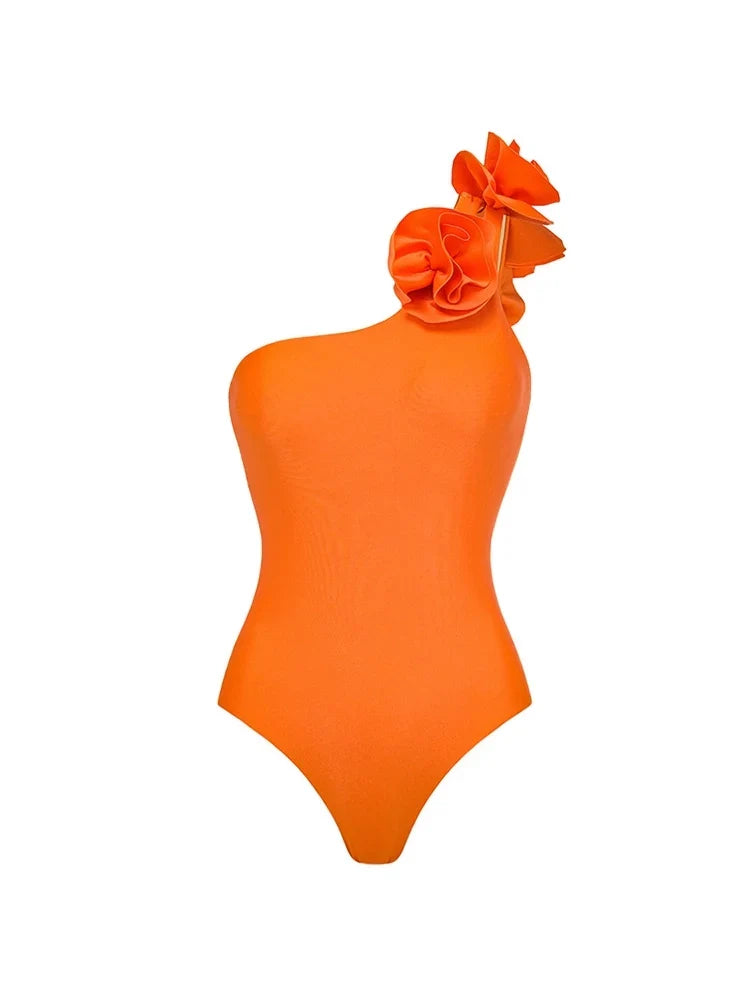 One-Shoulder Swimsuit