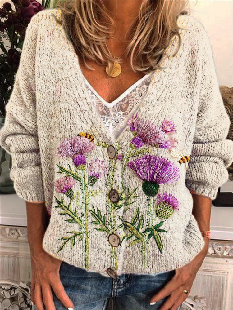 Timeless Vintage Style Cardigan