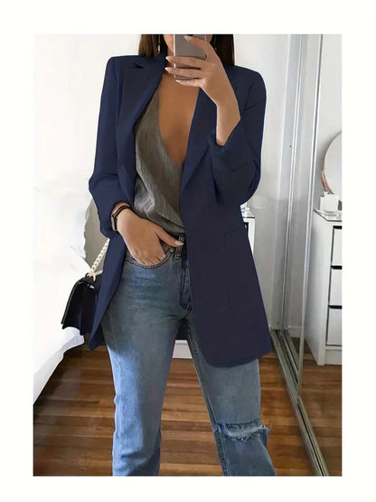 LM | Casual oversized lyre blazer