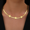 Golden Stars Necklace