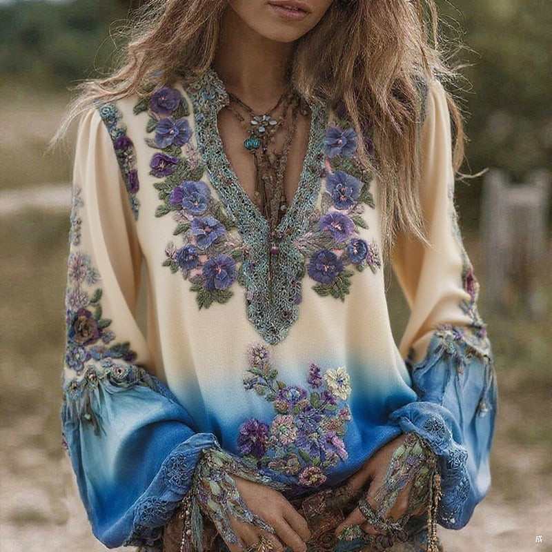 Timeless Vintage Style Blouse