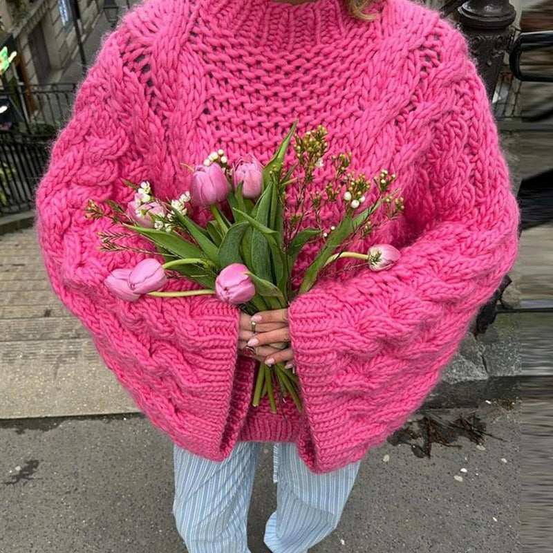 A Vintage Style Sweater with Delicate Timeless Details