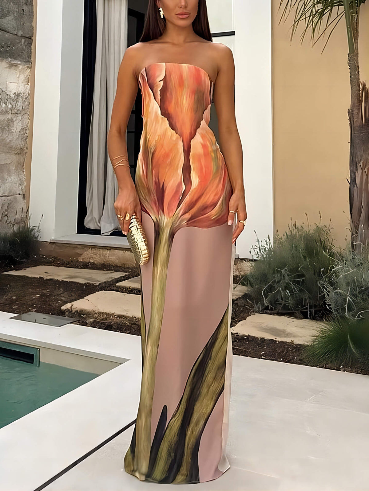 Gracefully Designed Dress