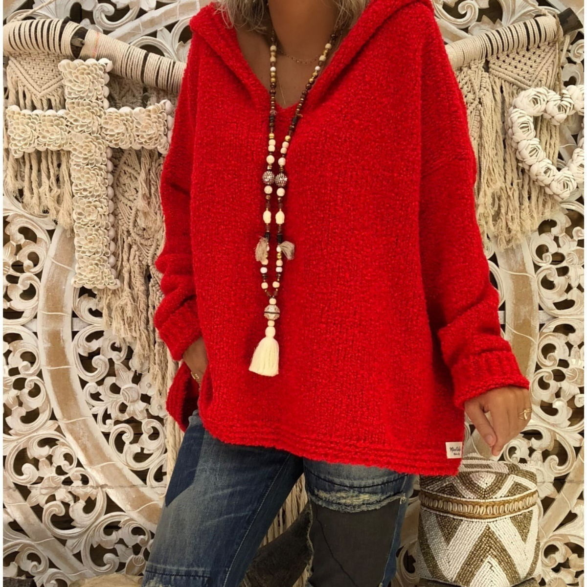 Gracefully Designed Pullover