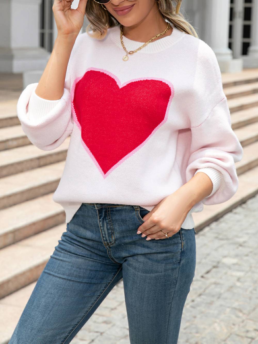 Gracefully Designed Sweater