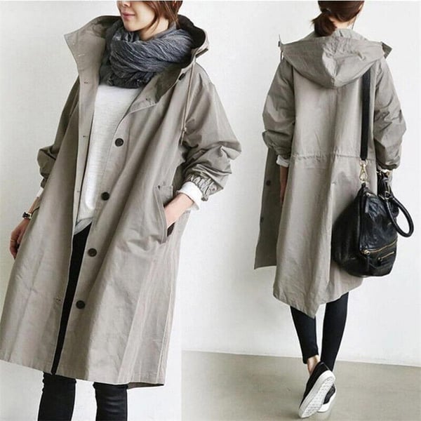 LM | Waterproof hooded jacket for women
