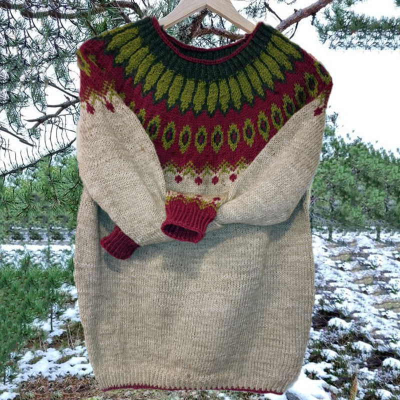 Timeless Vintage Style Jumper