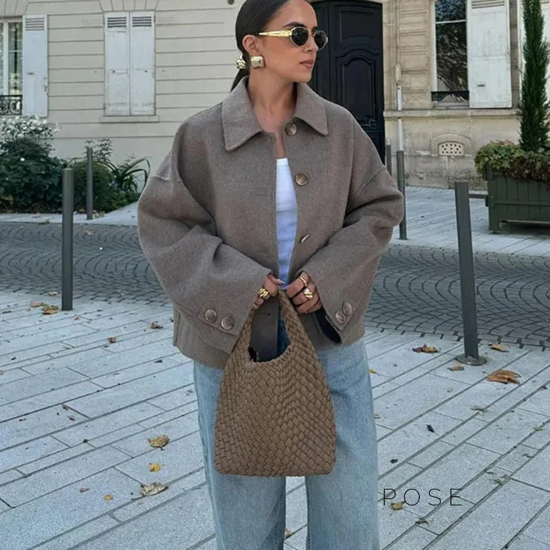 Classic Vintage Jacket with a Flattering Fit