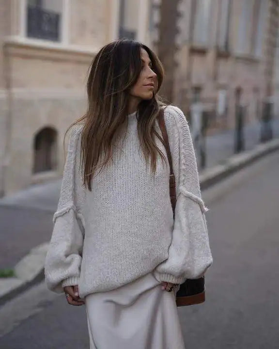 Gracefully Designed Pullover