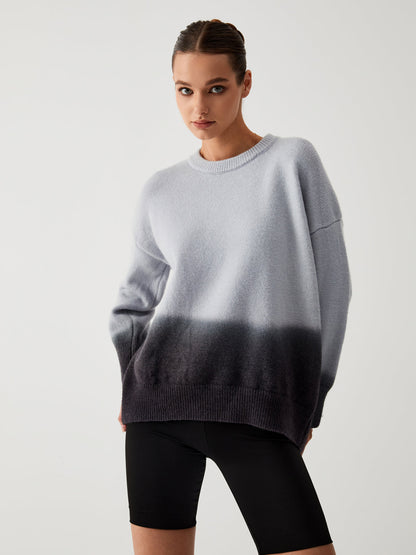 LM | Ombre oversized sweater