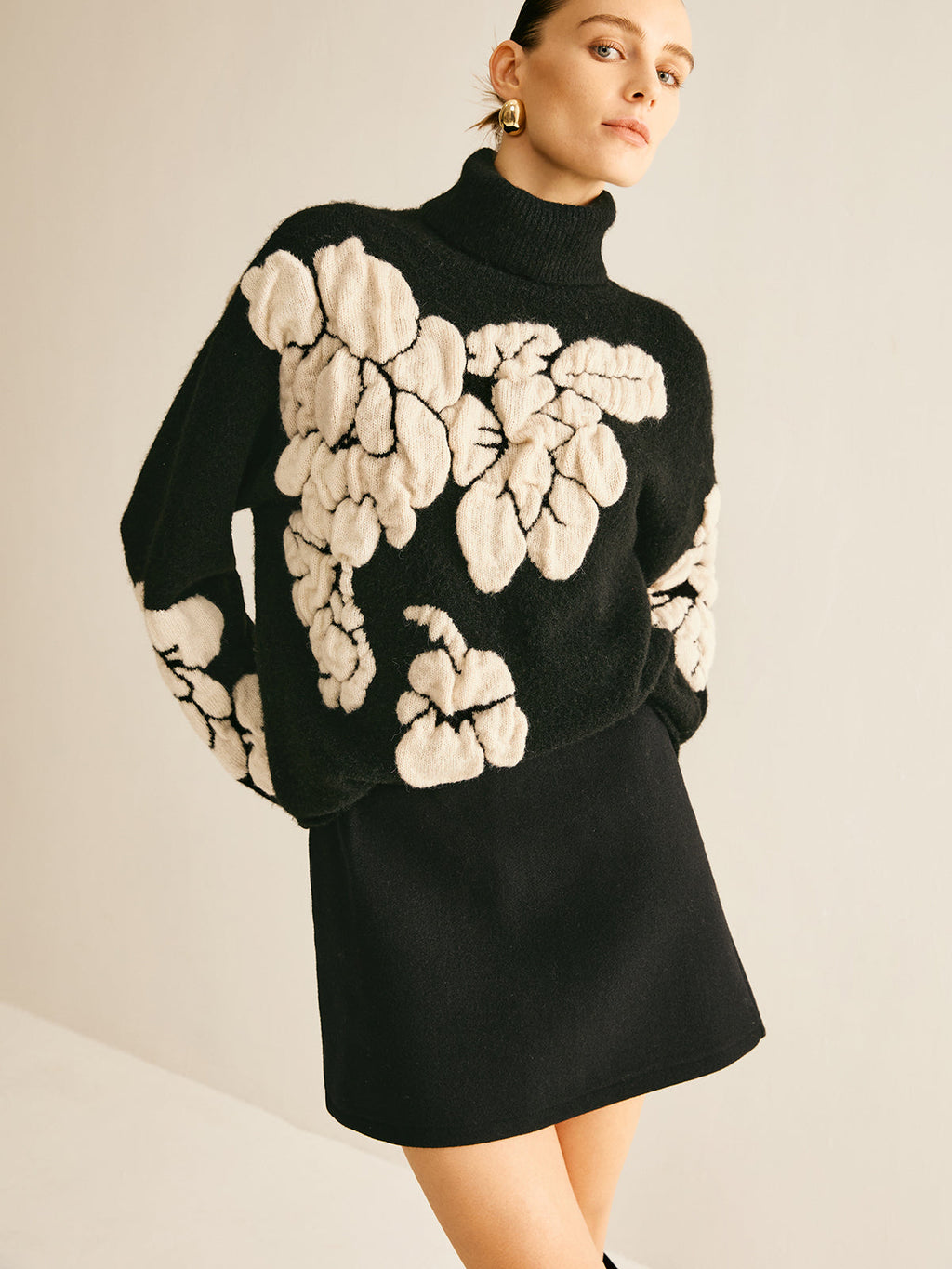 Gracefully Designed Sweater