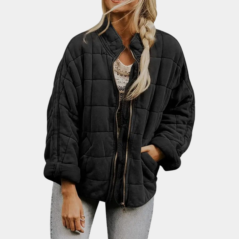 LM | elegant jacket with zipper