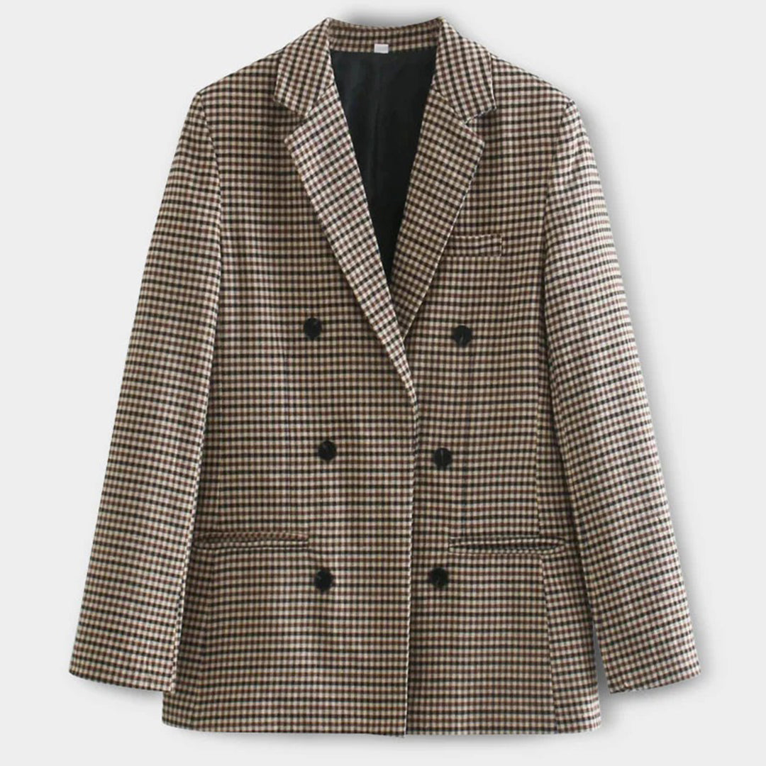 LM | Blazer with double button placket