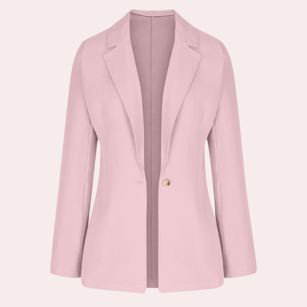 LM | Minimalist plain blazer for women